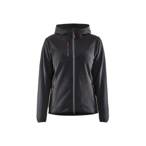 Blklader Strikket Jakke Med Softshell Dame 5941 2536