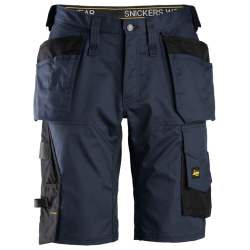 Snickers AllroundWork Stretch Shorts Loose Fit Med Hylsterlommer 6151