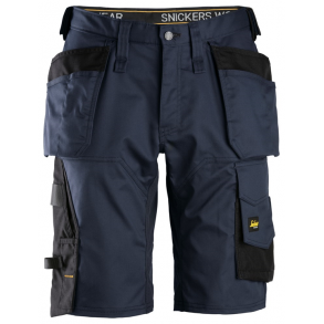 Snickers AllroundWork Stretch Shorts Loose Fit Med Hylsterlommer 6151