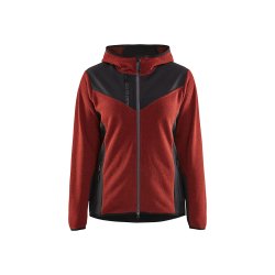 Blklader Strikket Jakke Med Softshell Dame 5941 2536