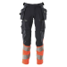 10222 M&oslash;rk Marine/Hi-Vis R&oslash;d,C44 - Skridtl�ngde 82 cm