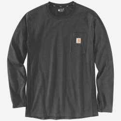 Carhartt Force Langrmet T-shirt Med Lomme 104617