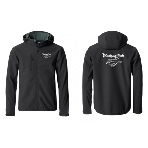 Clique Softshell Jakke Sort - Mustang Club