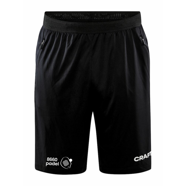 Craft  Evolve Zip Pocket Shorts Herre 1910148 - 8660 Padel Medlem