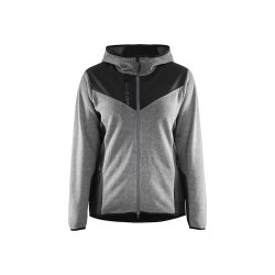 Blklader Strikket Jakke Med Softshell Dame 5941 2536