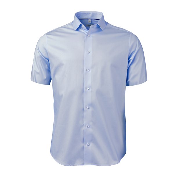 Oakmore Stretch Twill Skjorte S/S Herre OM02