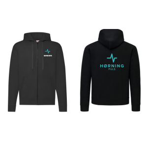 Fruit of the Loom Zip Hoodie - Hrning Puls Medlem