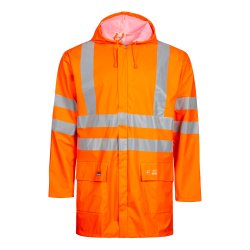 Lyngse PU Hi-Vis Regnjakke LR55
