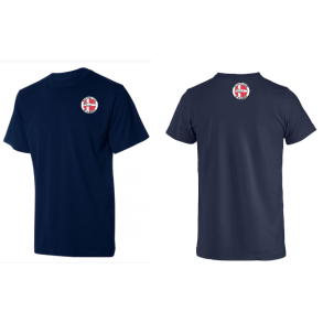 ID T-Time T-shirt 0510 Navy - Mustang Club