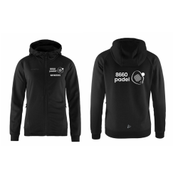 Craft ADV Unify FZ Hoodie Dame 1909133 - 8660 Padel Medlem