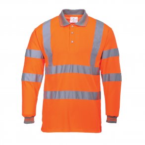 Portwest Hi-Vis Polo-shirt L/S S277
