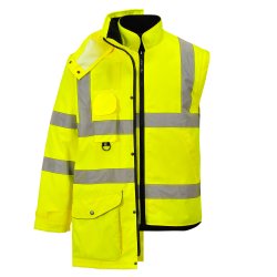 Portwest Hi-Vis 7-i-1 Trafikjakke S427