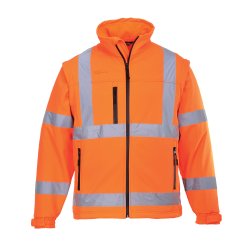 Portwest Hi-Vis Softshell Jakke S428