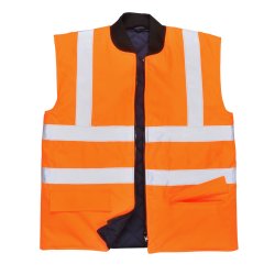 Portwest Hi-Vis Vendbar Bodywarmer S469