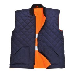 Portwest Hi-Vis Vendbar Bodywarmer S469