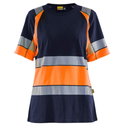 Blkl&auml;der High Vis T-shirt Dame 3410 1030