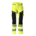 17010 Hi-Vis Gul/Mørk Marine,C44 - Skridtlngde 82 cm