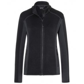 James & Nicholson Structure Fleece Jacket Dame JN783