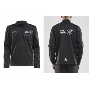 Craft Evolve Full Zip Herre 1910154 - 8660 Padel Medlem