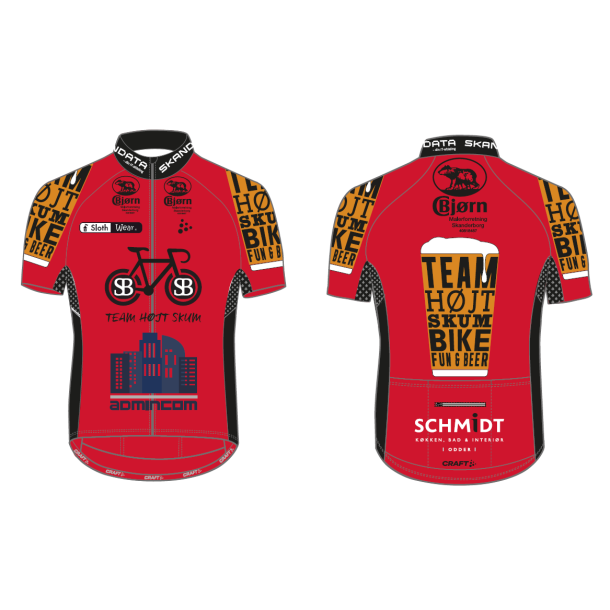 Craft Cykeltrje Korte rmer 1908120 - Team Hjt Skum