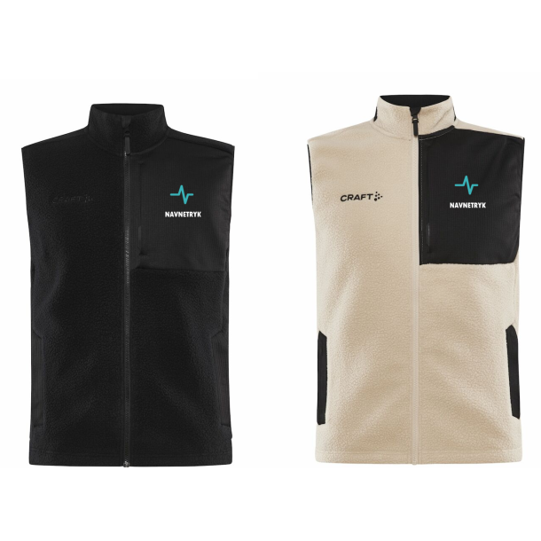 Craft ADV Explore Pile Fleece Vest Herre 1913810 - Hrning Puls Frivillige