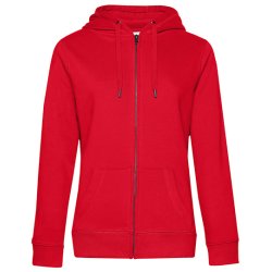 B&C Zipped Hooded Dame WW03Q