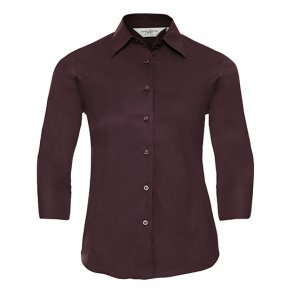 Russell Fitted Stretch Skjorte 3/4 rmer  Dame Z946F