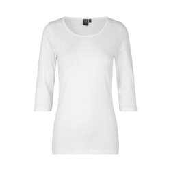 ID Stretch T-shirt 3/4 rmet Dame 0597