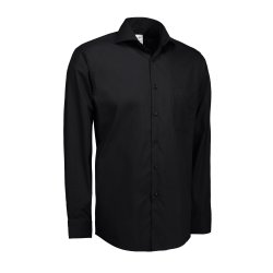 Seven Seas Poplin Skjorte Modern Fit Herre L/S SS7