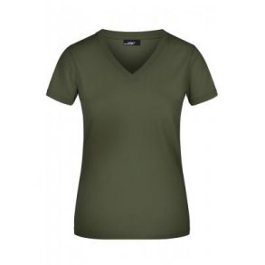 James & Nicholson V-hals T-shirt Lady JN004