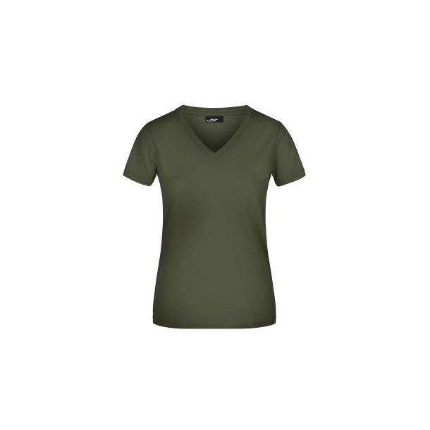 James &amp; Nicholson V-hals T-shirt Lady JN004