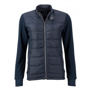 James & Nicholson Hybrid Sweat Jakke Herre JN1124