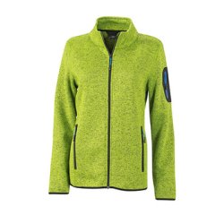James &amp; Nicholson Knitted Fleece Jakke Dame JN761