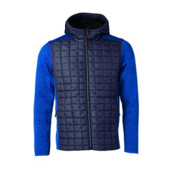 James &amp; Nicholson Knitted Hybrid Jakke Herre JN772