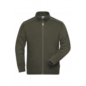 James & Nicholson Workwear Sweat Jakke Herre JN894