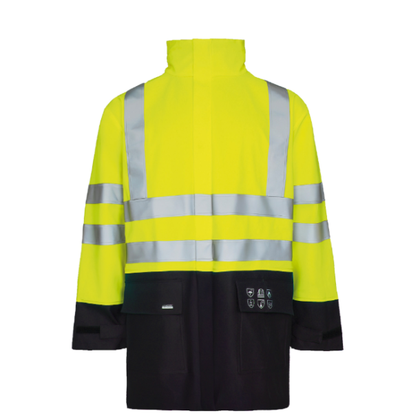 Lyngs�e Multinorm Hi-Vis PVC Regnjakke ARC-LR4055