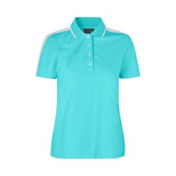 ID Poloshirt Kontrast Dame 0531