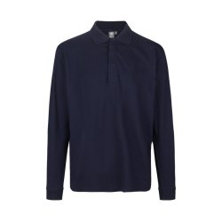 ID Pro Wear Lang�rmet Polo-Shirt Trykknap 0336