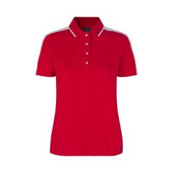 ID Poloshirt Kontrast Dame 0531
