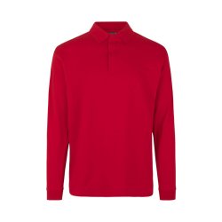 ID Pro Wear Lang�rmet Polo-Shirt Trykknap 0336