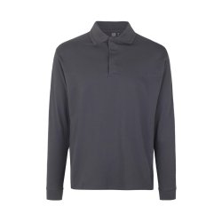 ID Pro Wear Lang�rmet Polo-Shirt Trykknap 0336