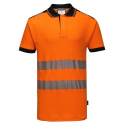 Portwest Hi-Vis Vision Polo-shirt T180
