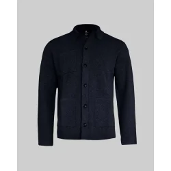 Nimbus Wilton Milano Knit Overshirt Herre